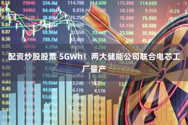 配资炒股股票 5GWh！两大储能公司联合电芯工厂量产